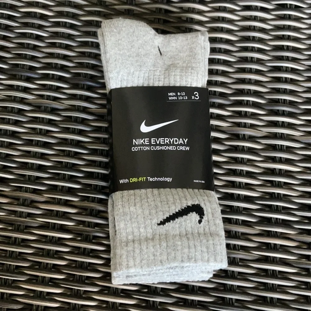 Nike Socks Everyday Cushioned Crew 3 pairs socks set NWT
